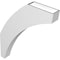 Ekena Millwork 4-in. W x 26-in. D x 34-in. H Thorton Architectural Grade PVC Knee Brace BRCP04X26X34THR - alternate 5